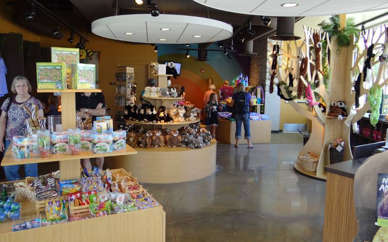 Sunset Zoo gift shop - Manhattan, Kansas