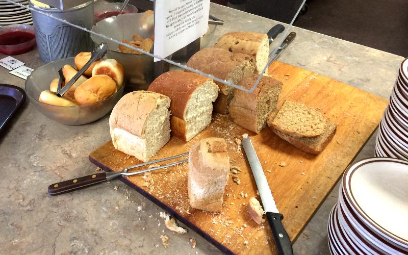 German breads at the Breadbasket Bakery