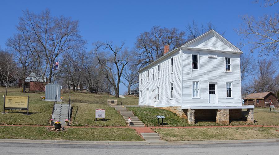 Constitution Hall - Lecompton, Kansas