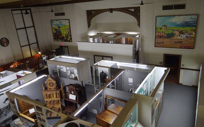 Ellis County Historical Society Museum exhibits