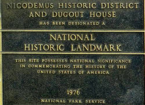 Nicodemus National Historic Site - Nicodemus, Kansas