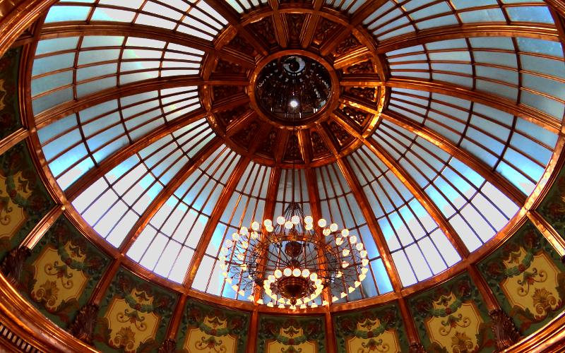 Inner Dome of the Kansas Statehouse - Topeka, Kansas