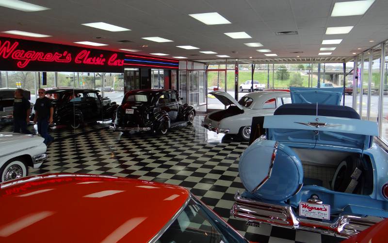 Wagners Auto Sales Showroom