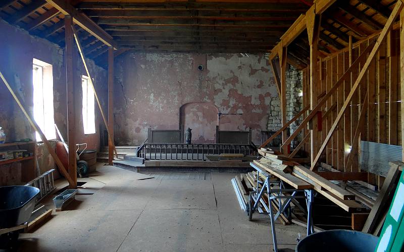 Nicodemus African Methodist Episcopal Church repairs