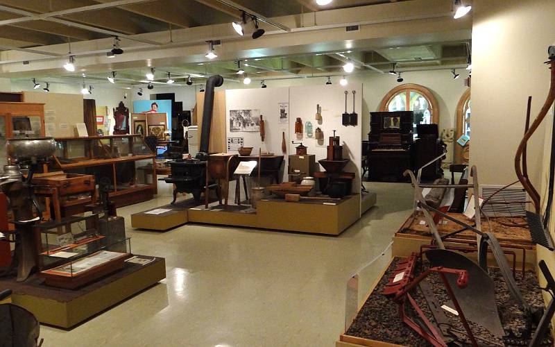 exhibits at the Riley County Historical Museum