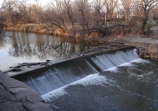 Soden's Dam Falls - Emporia, Kansas