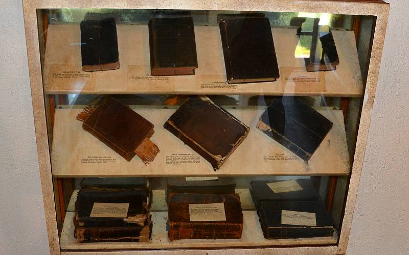 Souders Historical Farm Museum antique bible colection