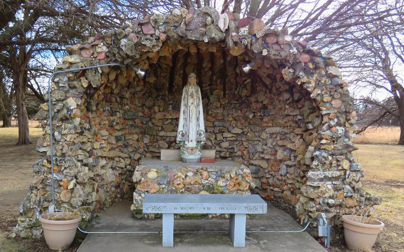 Grotto at St. John Nepomucene Catholic Church