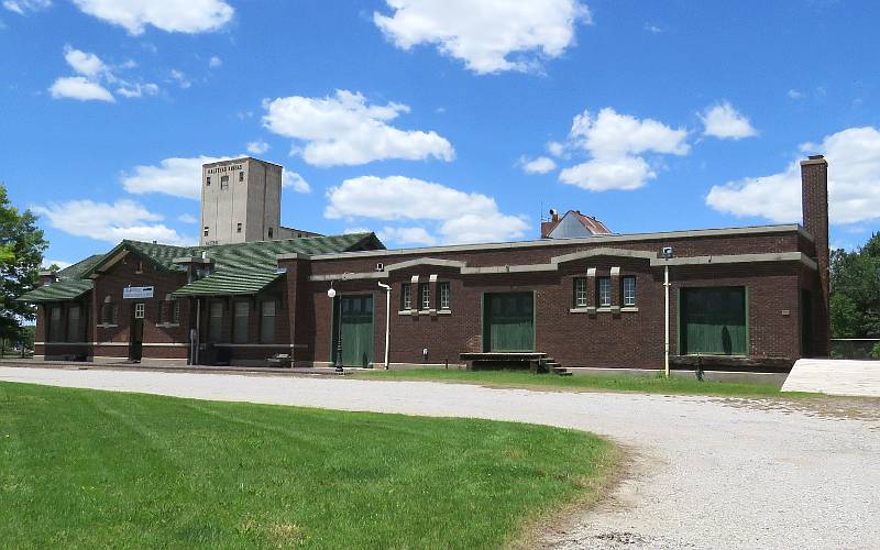 Halstead Heritage Museum - railroad depot