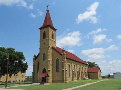 St. Anthony Church - Schoenchen, Kansas