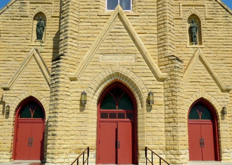 St. Joseph's Church doors