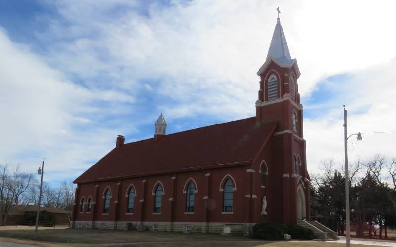 St. John Nepomucene Catholic Church exteior