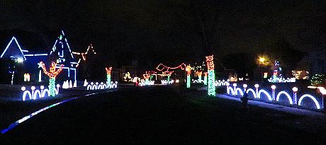 Nottingham by the Green Christmas lights - Overland Park, Kansas