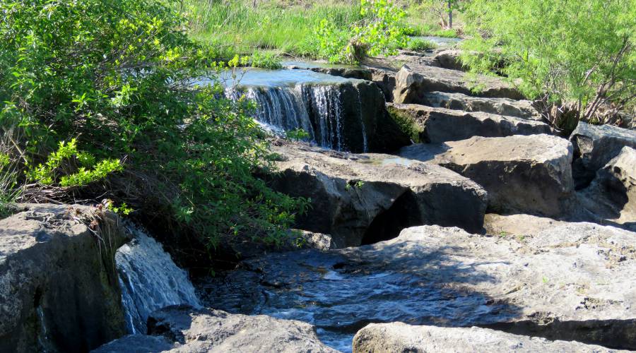 Lake Kahola Waterfall Dunlap, Kansas