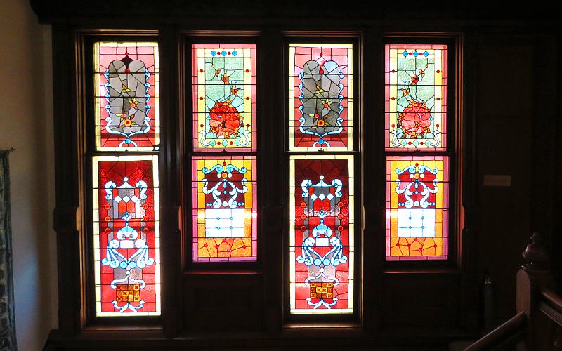Muchnic Gallery stained glass windows