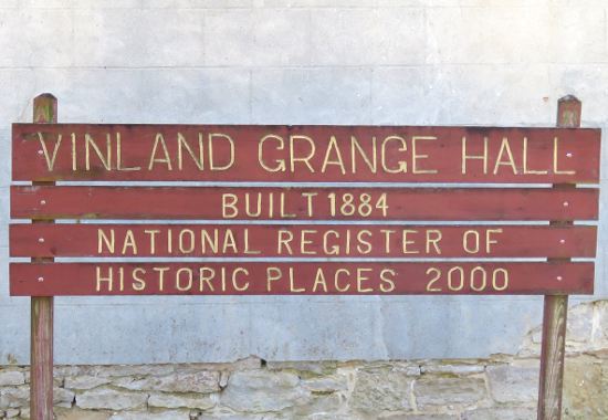 Vinland Grange Hall - Vinland, Kansas