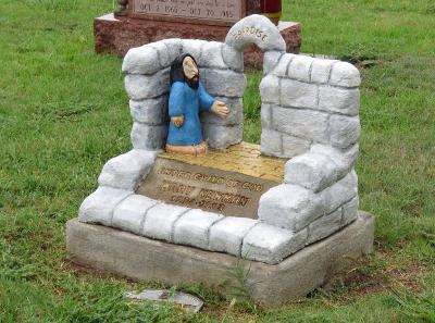 Folk Art Gravestones - Hoisington, Kansas