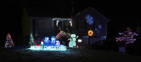 Hemlock Street Christmas Display  - Overland Park, Kansas