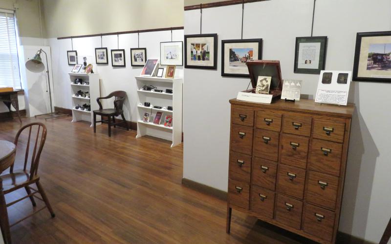 Main gallery at Jeffcoat Photography Studio Museum