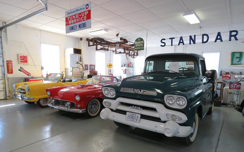 1955 Nash,, 1955 Thunderbird, 1958 GMC truck