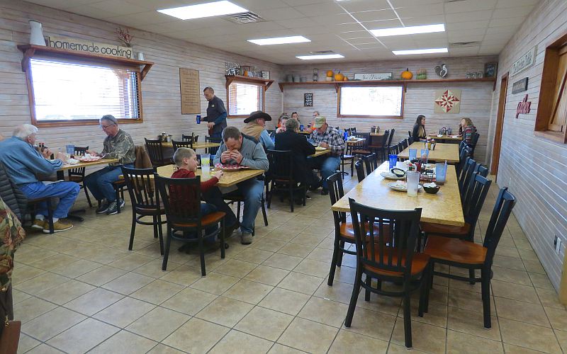 Dinning Room at The Kitchen Table in Fredonia