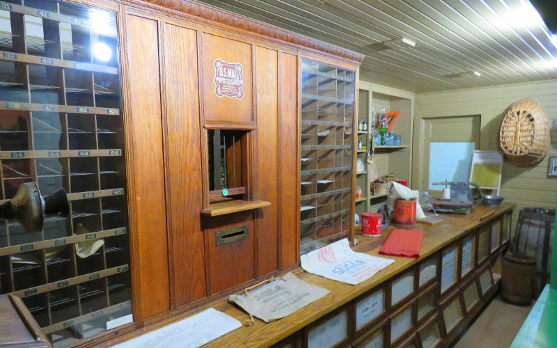 Shields post office - Lane County Historical Museum
