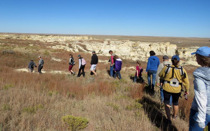 Little Jerusalem Badlands State Park walking tour