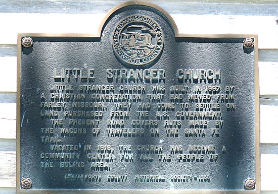 Little Stranger Church - Leavenworth Country, Kansas