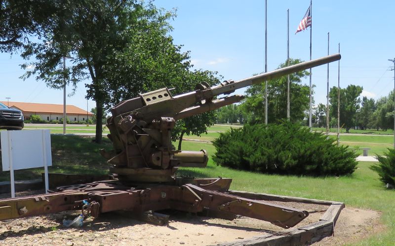 Anti-aircraft gun used in the movie Convoy staring Kris Kristoffersen