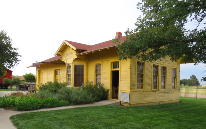 Johnson City Santa Fe Railroad Depot