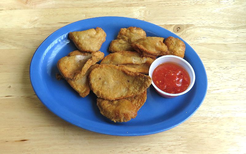 Bull fries at Winona Cafe