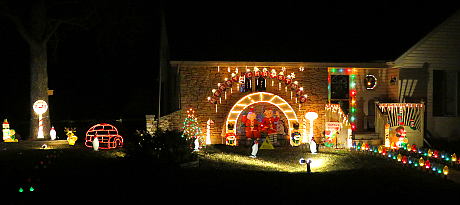 70th Street Christmas Display - Shawnee, Kansas