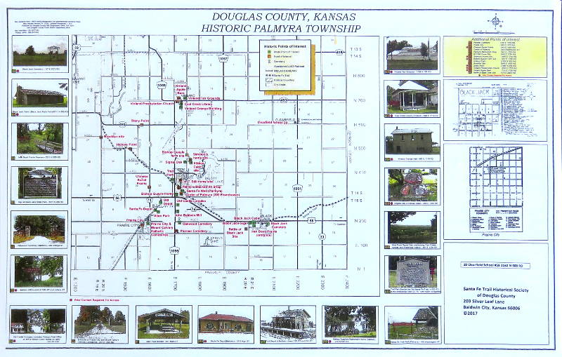 Historic Points of Interest in Palmyra Township, Kansas