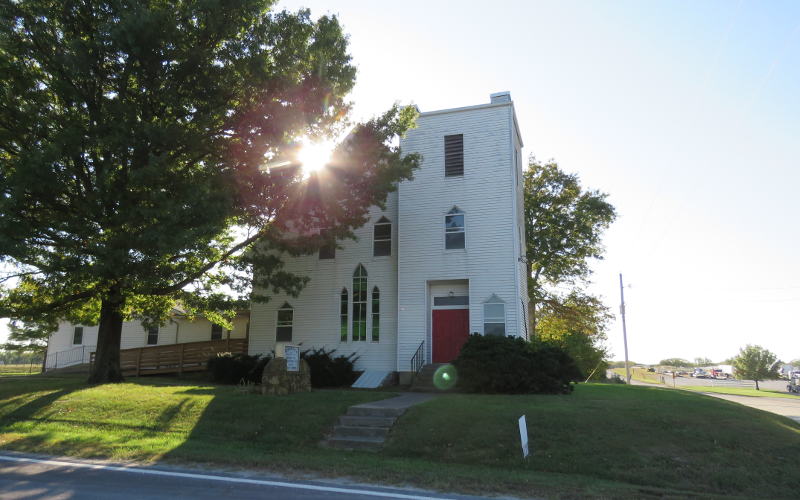 Clearfield United Methodist Church in Palmyra Township