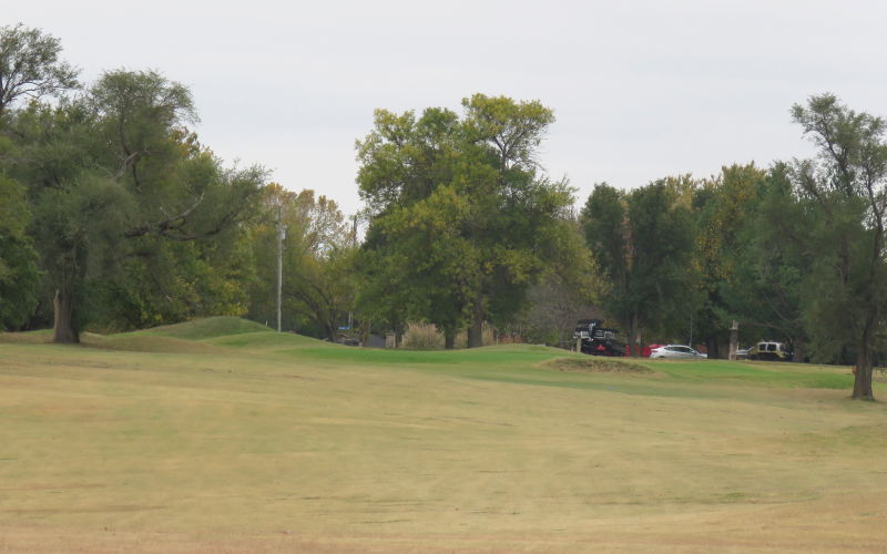 American Indian mounds - Arkansas City, Kansas