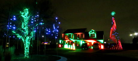 Hall Family Christmas Display - Overland Park, Kansas