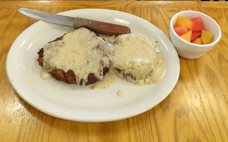 Chicken fried steak - Hays House Restaurant