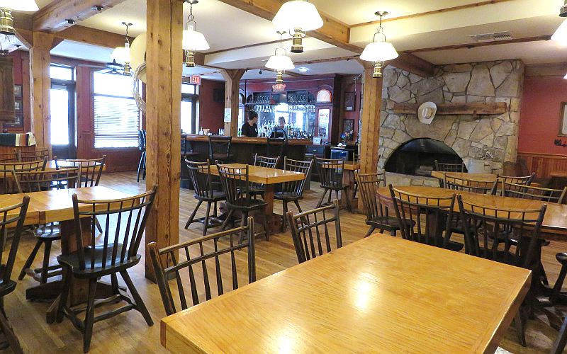 Hays House 1857 Restaurant and Tavern main dining room.