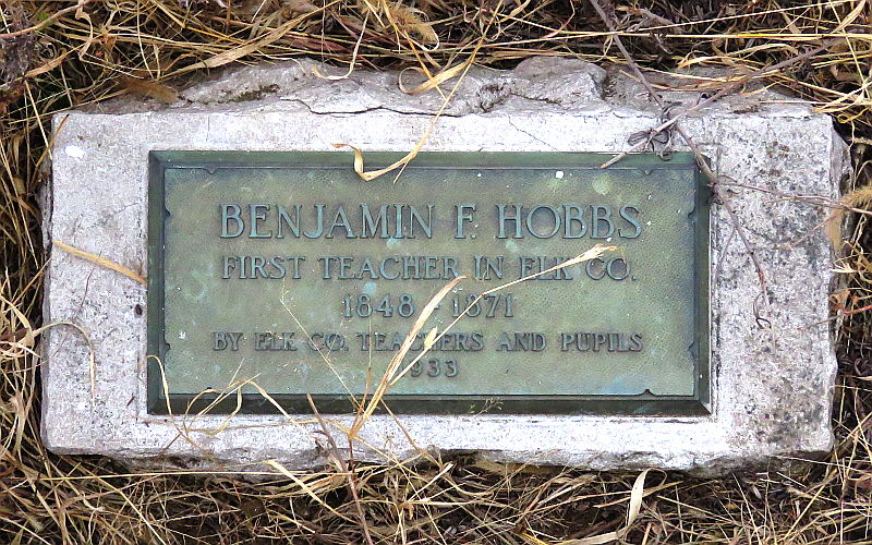 Benjamin Hobbs Gravemarker