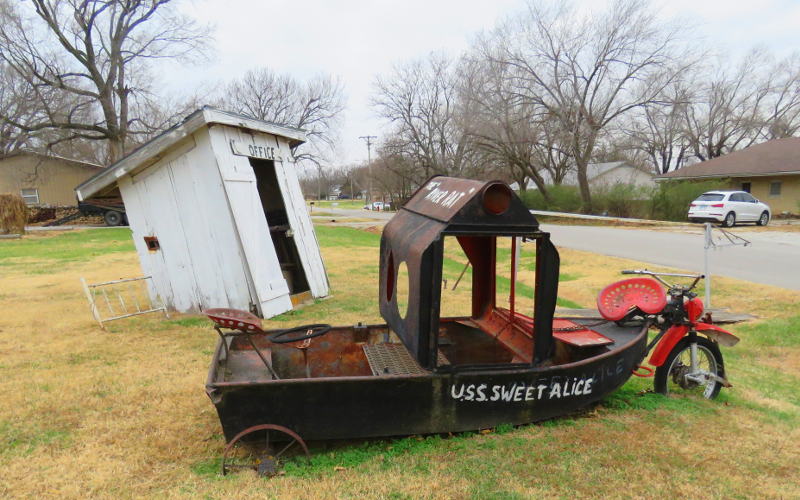 Hubble's Rubble boat