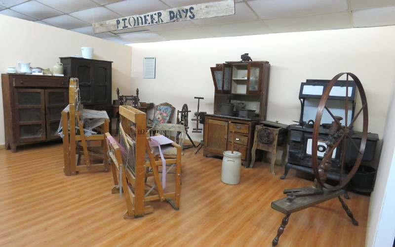 Exhibits in the Cherokee Strip and Land Rush Museum