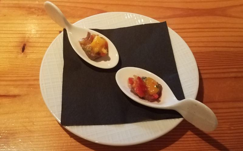 amuse-bouche at Renaissance Cafe