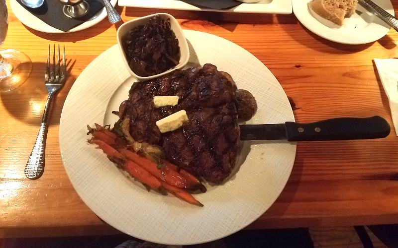 Ribeye at Renaissance Cafe