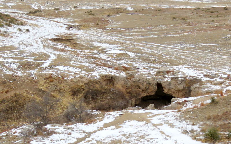 Cave from the Battle of Punished Woman's Fork