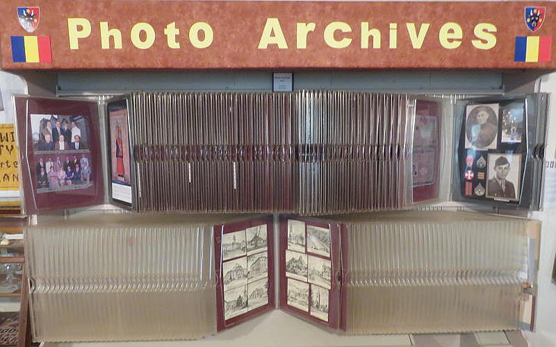 Photo archive at the Bukovina Society of the Americas Museum