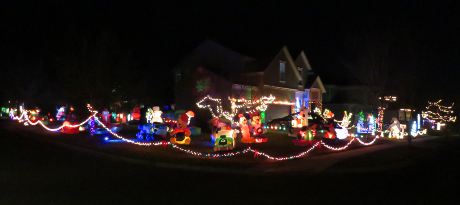 Coombs Christmas display - Overland Park, Kansas