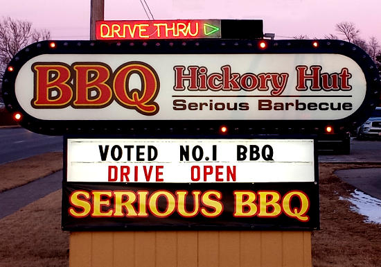 Hickory Hut Serious Barbecue - Salina, Kansas