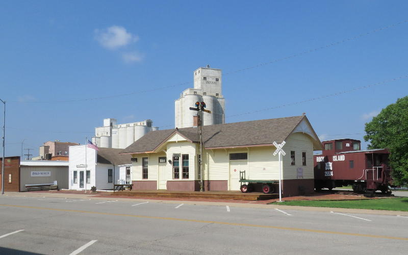 Rock Island Depot - Inman, Kansas