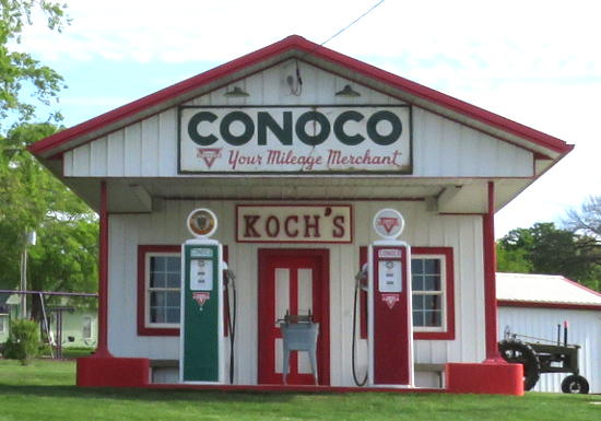 Koch's Service Station Museum - Baileyville, Kansas