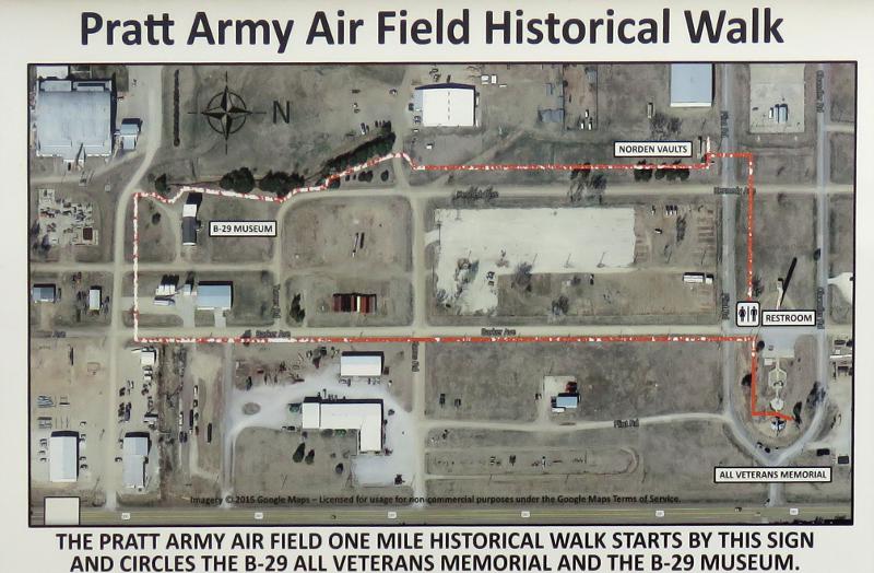Pratt Army Air Field Historical Walk All Veterans Memorial COmplex